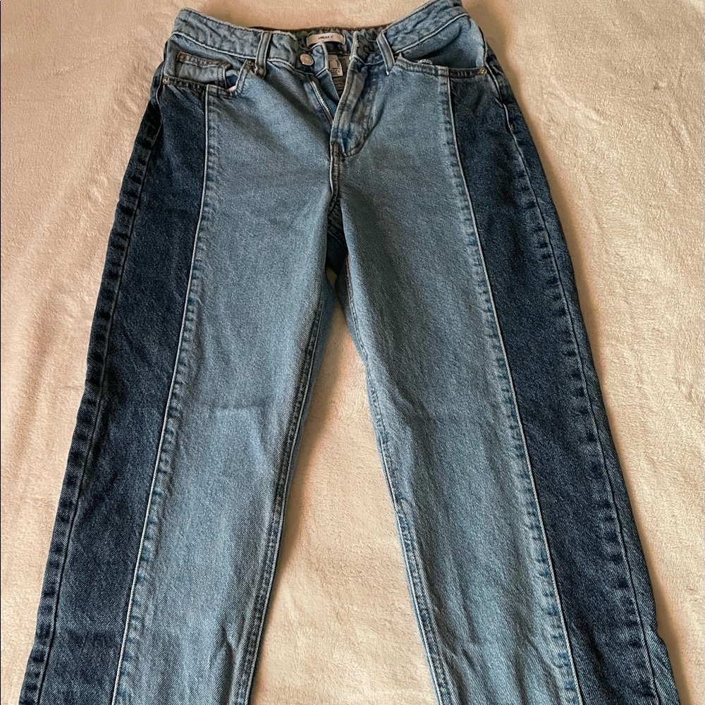 Women’s Eco Two-Tone 90’s Boyfriend Jeans